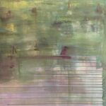 Tamar Shilo - 'Sailboats II', acryl op doek, 70 x 100 cm