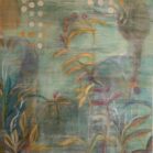 Tamar Shilo -‘Out of the depths’- acryl en pastel op doek, 70x90 cm 