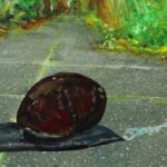 Sophia Pechler, 'Schuilplaats 2022'- Olieverf op waterbasis op plexiglas  Animatie loop 36 sec