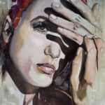 A View 100 x 100 cm